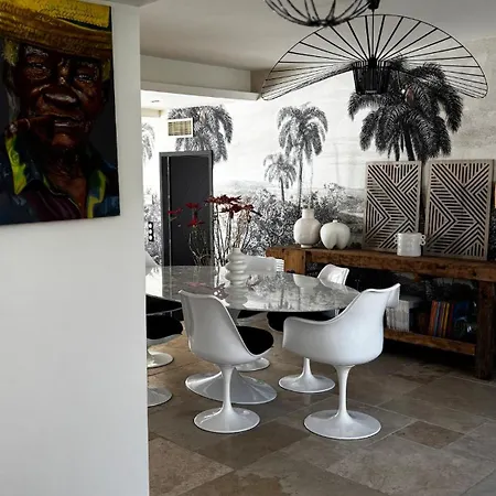 Ostalblanc Belle Contemporaine Avec Piscine Villa Villeneuve-lès-Béziers